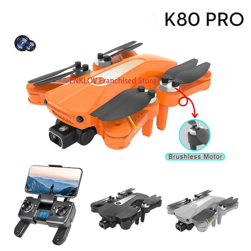 NEW K80 Drone 8K HD Dual Camera With GPS 5G WIFI FPV Real-time Transmission RC Distance 1.2km Professional Dron SJRC F11 Pro 4k
NEW K80 Drone 8K HD Dual Camera With GPS 5G WIFI FPV Real-time Transmission RC Distance 1.2km Professional Dron SJRC F11 Pro 4k