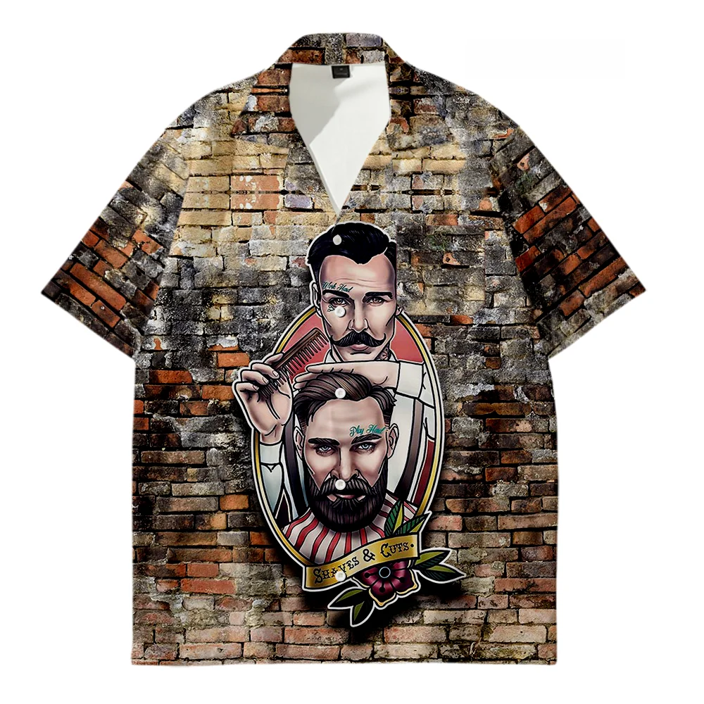 2020 Fashion Unisex Blouse 3D Short Sleeve Shirts Chest Pocket Women Men's Shirts Harajuku Streetwear Street Style Clothes
2020 Fashion Unisex Blouse 3D Short Sleeve Shirts Chest Pocket Women Men's Shirts Harajuku Streetwear Street Style Clothes