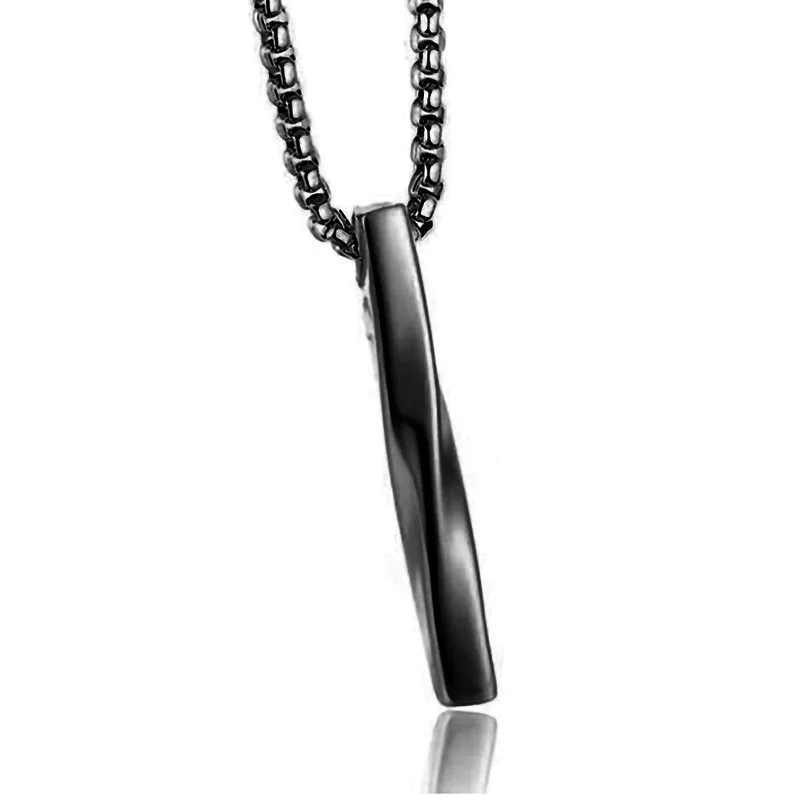 2021 Gothic Fashion New Twisted Hip Hop Pendant Necklace Men's Punk Fashion Simple Jewelry Lucky Amulet Necklace
2021 Gothic Fashion New Twisted Hip Hop Pendant Necklace Men's Punk Fashion Simple Jewelry Lucky Amulet Necklace