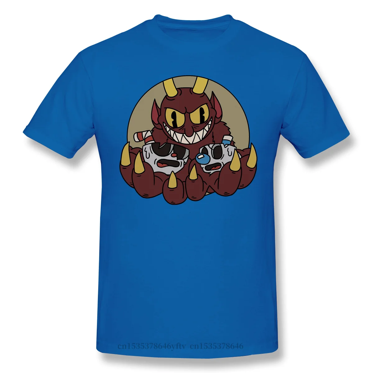 2021 Leisure Fashion cotton T-shirt Cuphead Animated Characters Mugman Run and Gun Fights Game for The Devil Funny Crewneck
2021 Leisure Fashion cotton T-shirt Cuphead Animated Characters Mugman Run and Gun Fights Game for The Devil Funny Crewneck