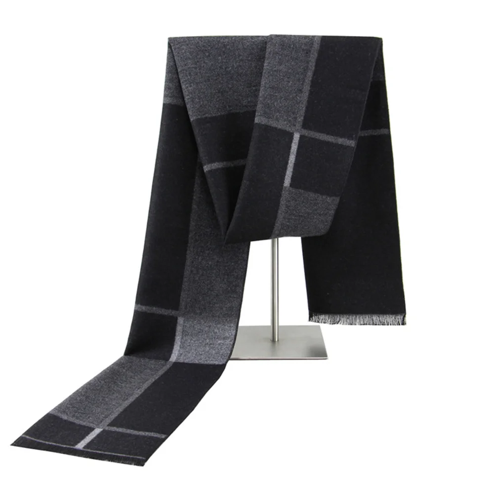 2021 New Men's Scarf Autumn Winter Warm Jacquard Black Grey Plaid Neck Cover Men's Cotton Outdoor Shawl
2021 New Men's Scarf Autumn Winter Warm Jacquard Black Grey Plaid Neck Cover Men's Cotton Outdoor Shawl