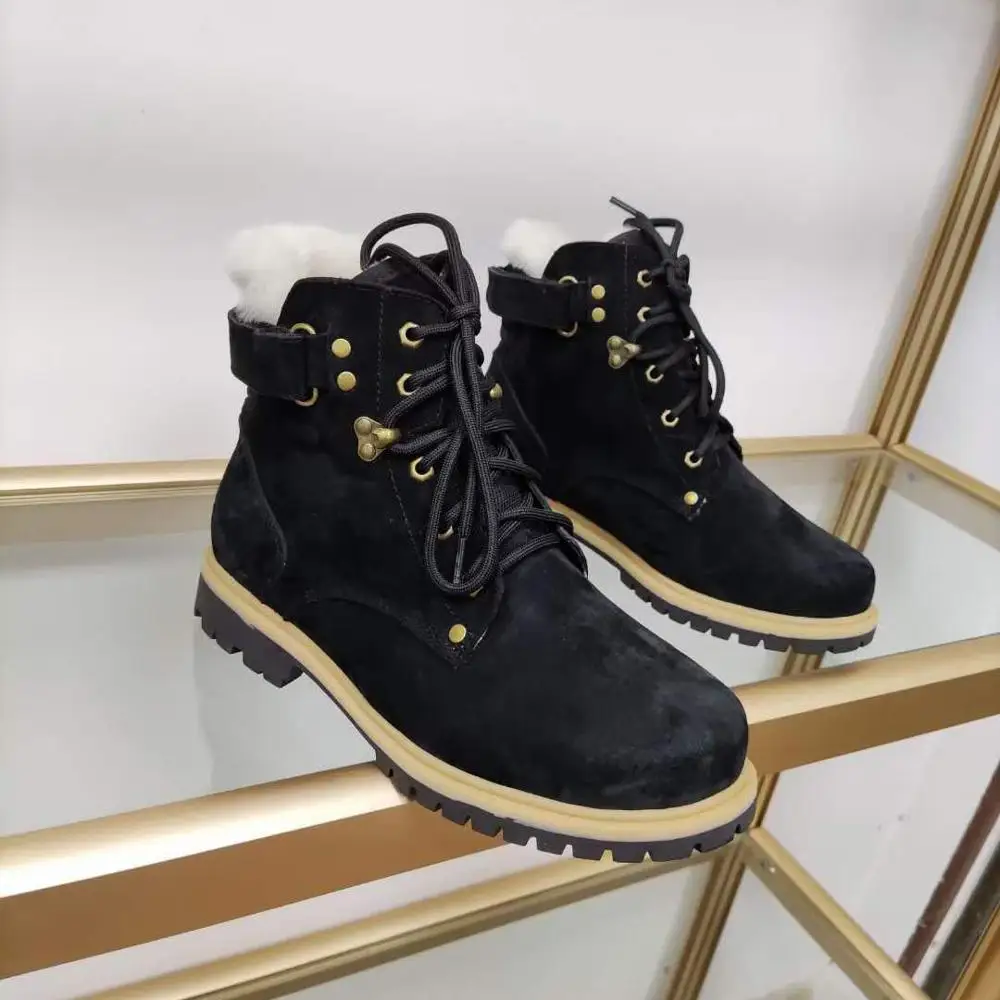 Vallu 2020 winter new full leather high-end texture hook flat-bottom non-slip outdoor travel leisure all-match snow boots
Vallu 2020 winter new full leather high-end texture hook flat-bottom non-slip outdoor travel leisure all-match snow boots