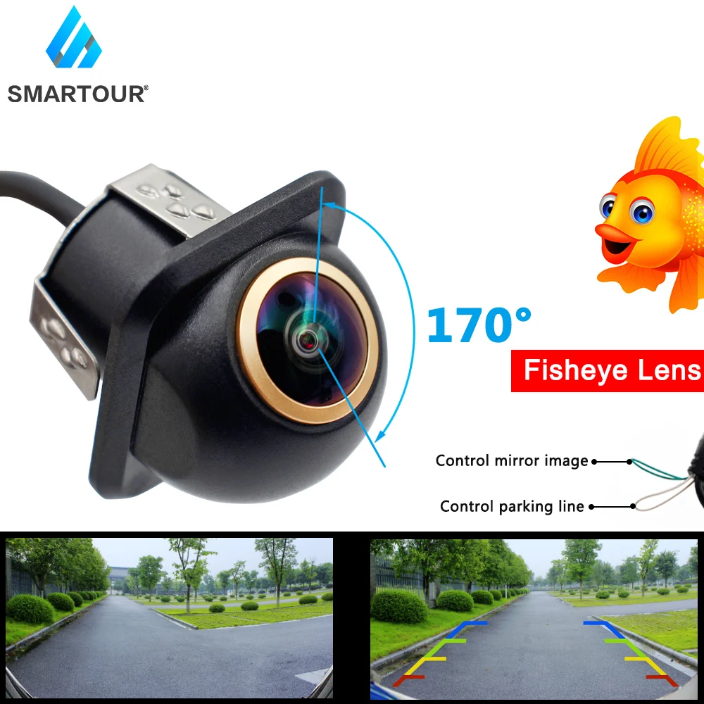 HD night vision waterproof car camera front/rear view reversing image fisheye lens 170 degrees for Android display Universal
HD night vision waterproof car camera front/rear view reversing image fisheye lens 170 degrees for Android display Universal
