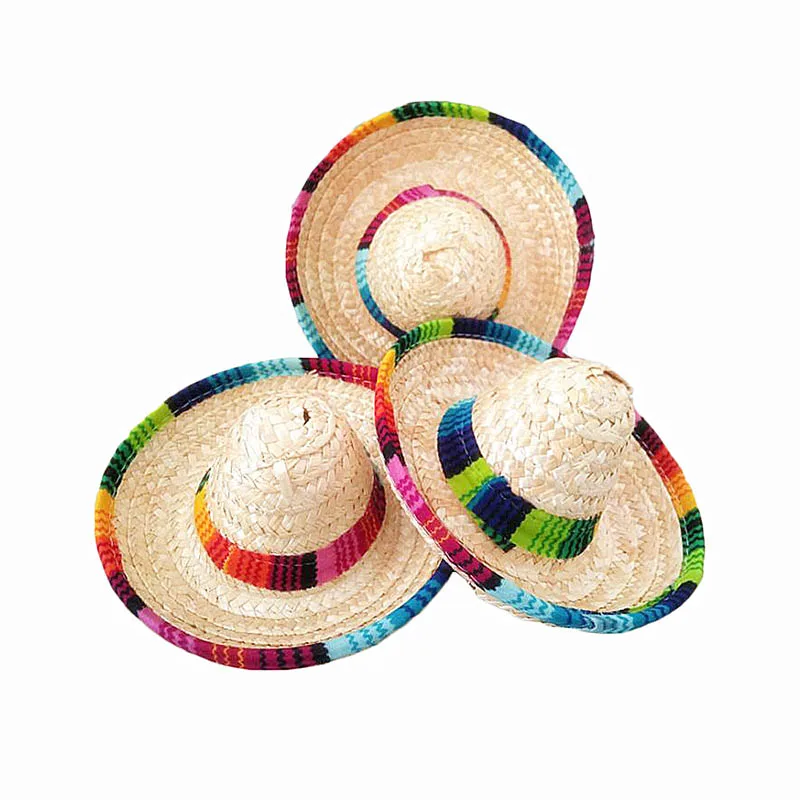 10 шт., натуральная соломенная мексиканская шляпа, мини Sombrero, вечерние украшения для дня рождения, настольные вечерние принадлежности
10 шт., натуральная соломенная мексиканская шляпа, мини Sombrero, вечерние украшения для дня рождения, настольные вечерние принадлежности
