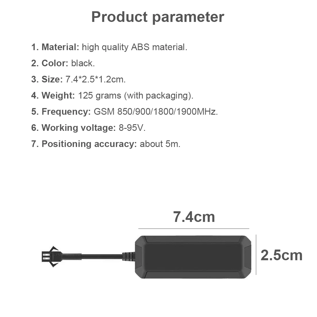 Mini Waterproof GPS Tracker Car Motorcycle Towed Away Mobile Alarm Vehicle ACC Monitoring Oil Cut Real-time Tracking Software
Mini Waterproof GPS Tracker Car Motorcycle Towed Away Mobile Alarm Vehicle ACC Monitoring Oil Cut Real-time Tracking Software