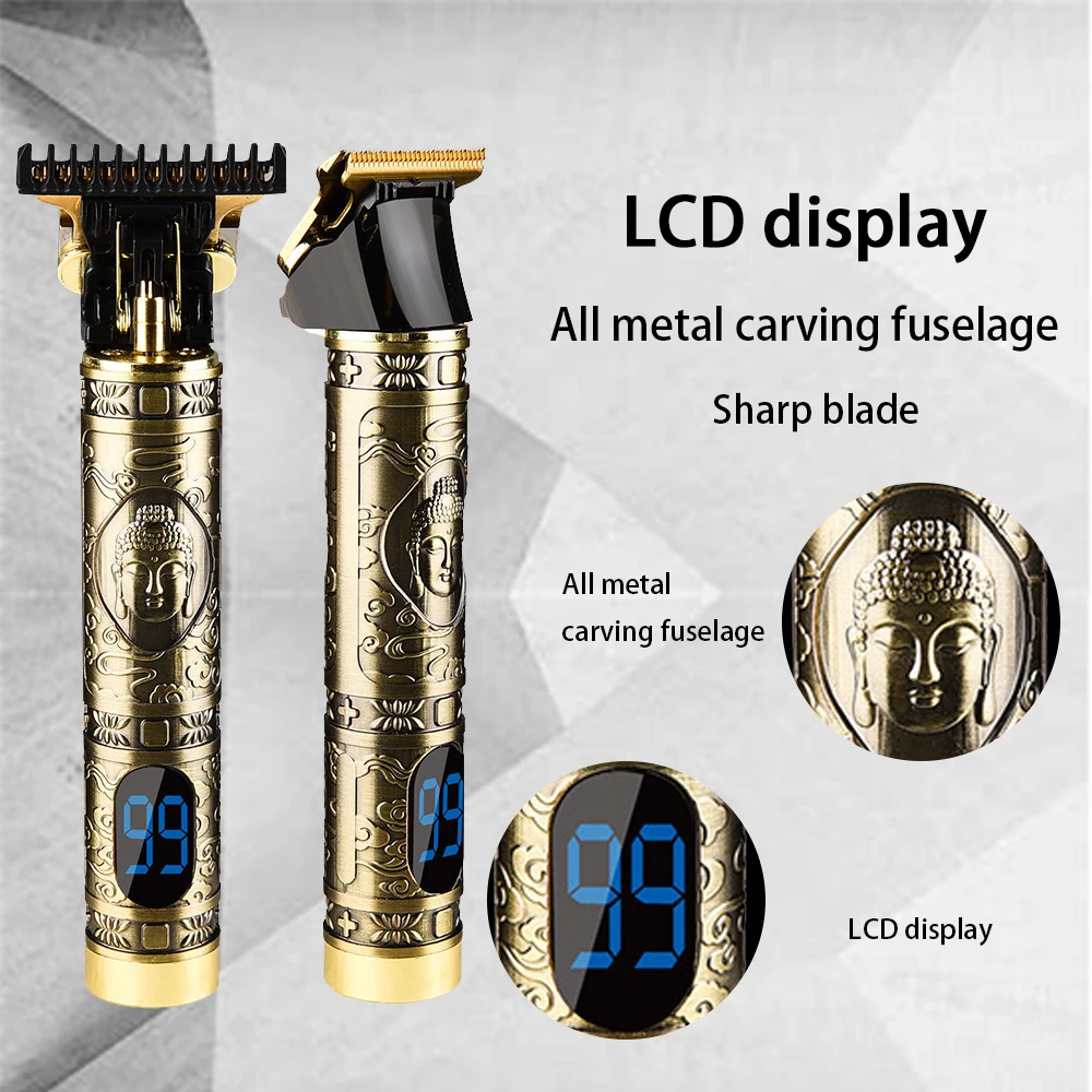 1pcs Hair Clipper Rechargeable Shaver Beard trimmer Professional Hair Trimmer Cordless Men Hair Cutting Machine Beard razo GH19
1pcs Hair Clipper Rechargeable Shaver Beard trimmer Professional Hair Trimmer Cordless Men Hair Cutting Machine Beard razo GH19