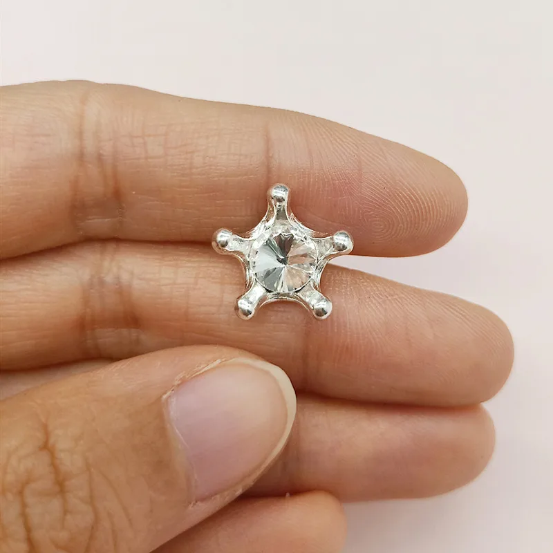 cloth/wedding hair Jewelry Findings for DIY Handmade Jewelry Making 50pcs 14mm Silver color Crystal Crown charm
cloth/wedding hair Jewelry Findings for DIY Handmade Jewelry Making 50pcs 14mm Silver color Crystal Crown charm