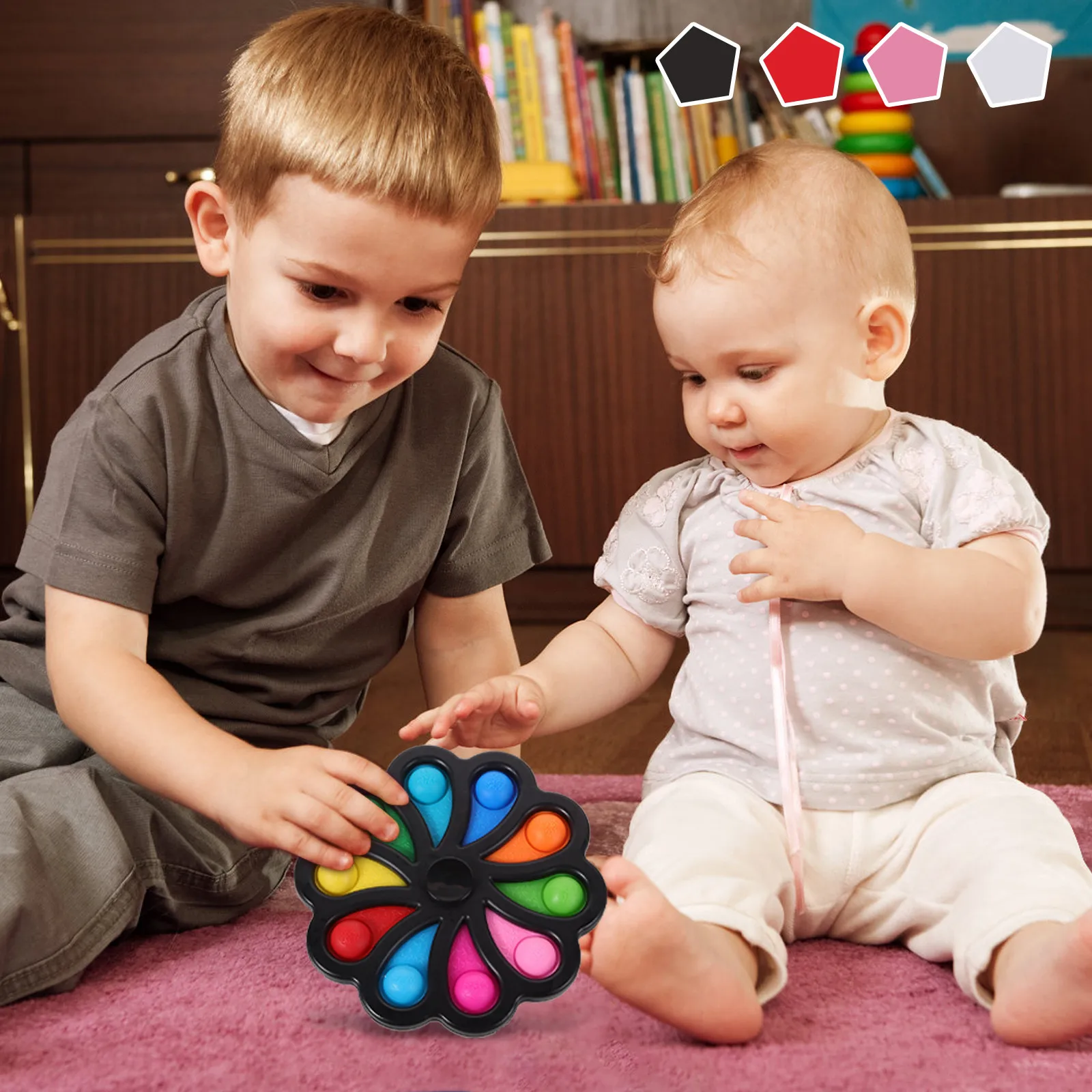 Pop It Fidget Toys Reliever And Increase Focus Soft Anti-stress Toy Fidget Simple Dimple Toy Sensory Educational Toy
Pop It Fidget Toys Reliever And Increase Focus Soft Anti-stress Toy Fidget Simple Dimple Toy Sensory Educational Toy