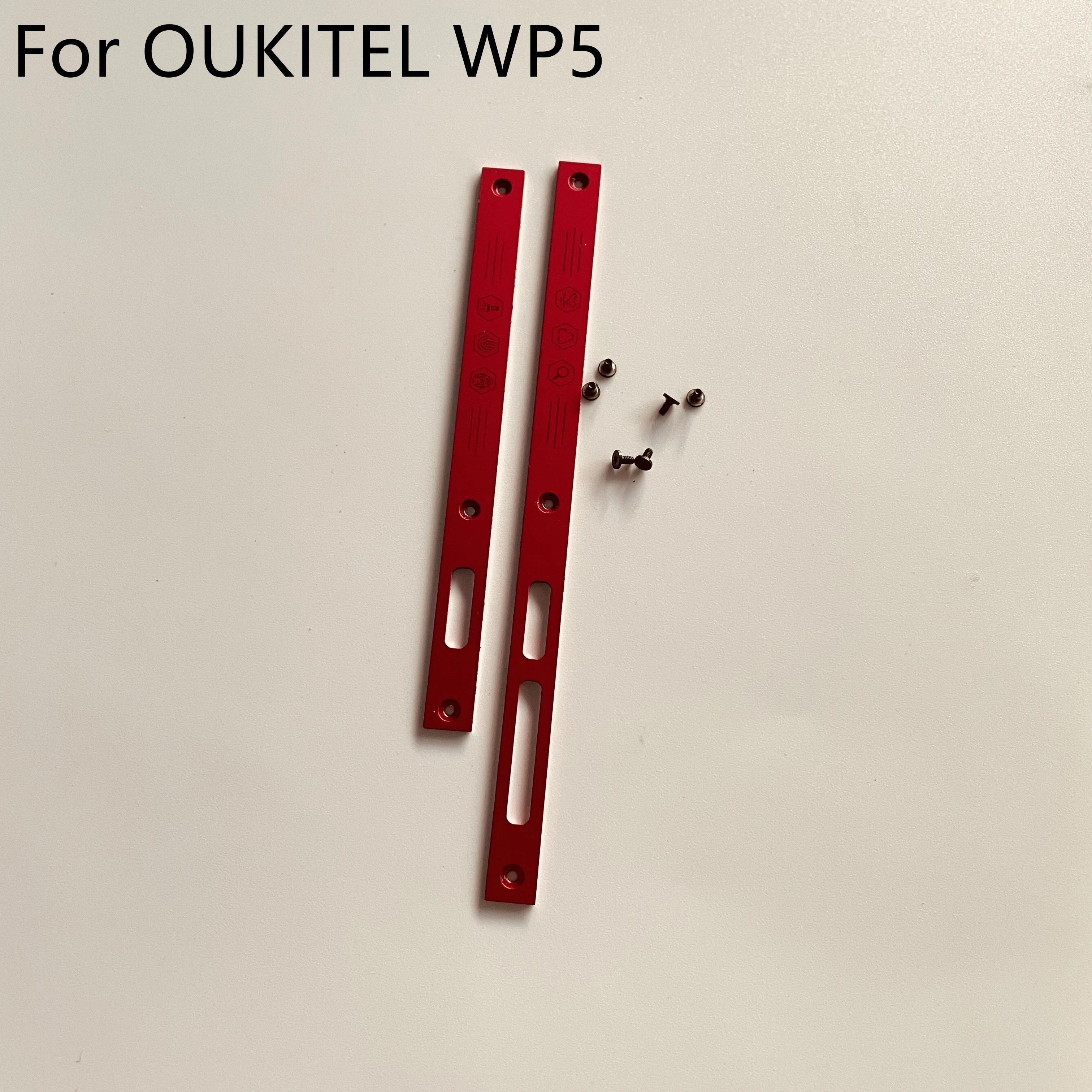 

OUKITEL WP5 Used Phone Side Trimming Case Cover + Screws For OUKITEL WP5 MT6761 Quad Core 5.5''1440x720 Free Shipping