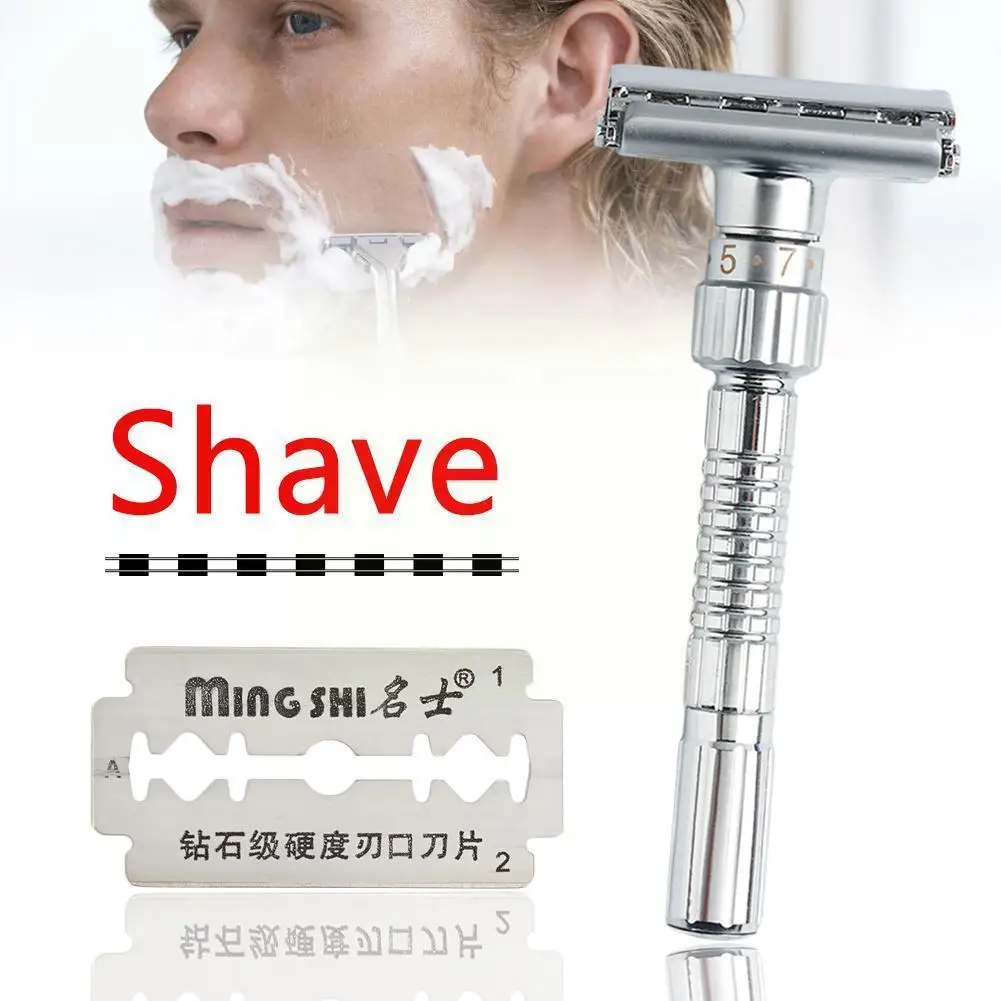 3000s Manual Shaver Knife Open Nine Gear Adjustable Shaver Vintage Material Alloy Sharpness B4y8
3000s Manual Shaver Knife Open Nine Gear Adjustable Shaver Vintage Material Alloy Sharpness B4y8