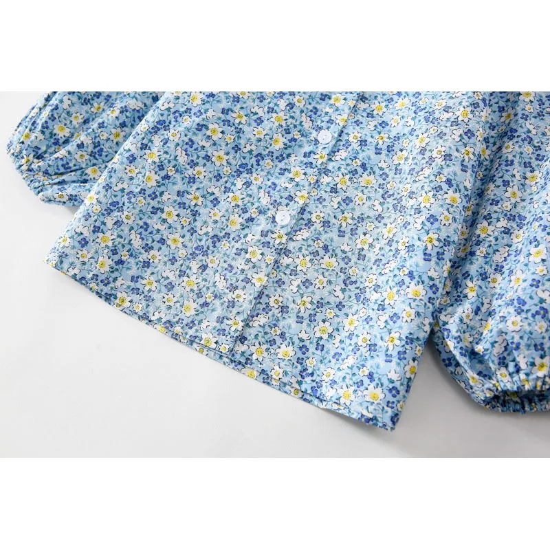 2021 Spring New Girls Clothes Peter Pan Collar Kids Shirts Floral Blouse for Girls Korean Style Base Tops
2021 Spring New Girls Clothes Peter Pan Collar Kids Shirts Floral Blouse for Girls Korean Style Base Tops