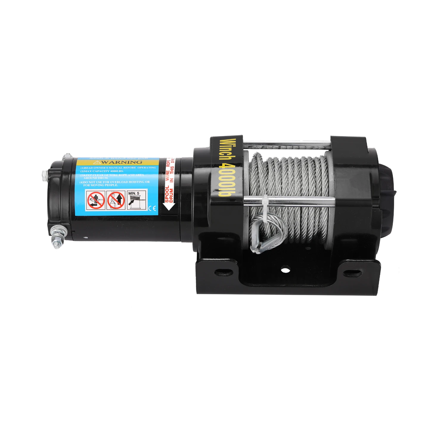 4000lbs Electric Recovery Winch Kit ATV Trailer Truck Car DC12V Remote Control Winches Electric Recovery Winch ZL4000LB-2
4000lbs Electric Recovery Winch Kit ATV Trailer Truck Car DC12V Remote Control Winches Electric Recovery Winch ZL4000LB-2