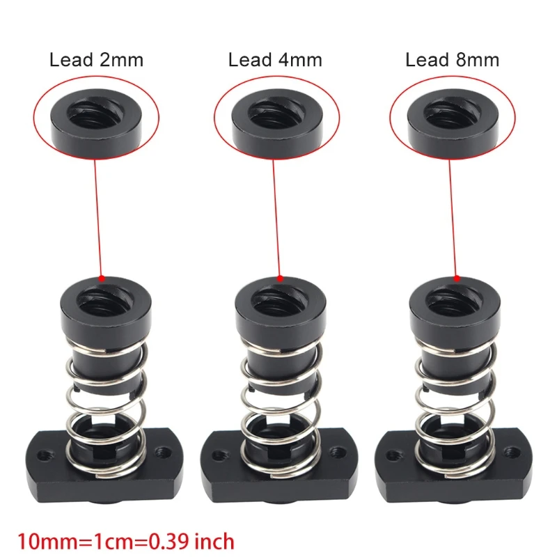3D Printer T8 POM Anti Backlash Nuts For Lead 2mm / 4mm / 8mm Acme Threaded Rod Eliminate Nuts
3D Printer T8 POM Anti Backlash Nuts For Lead 2mm / 4mm / 8mm Acme Threaded Rod Eliminate Nuts