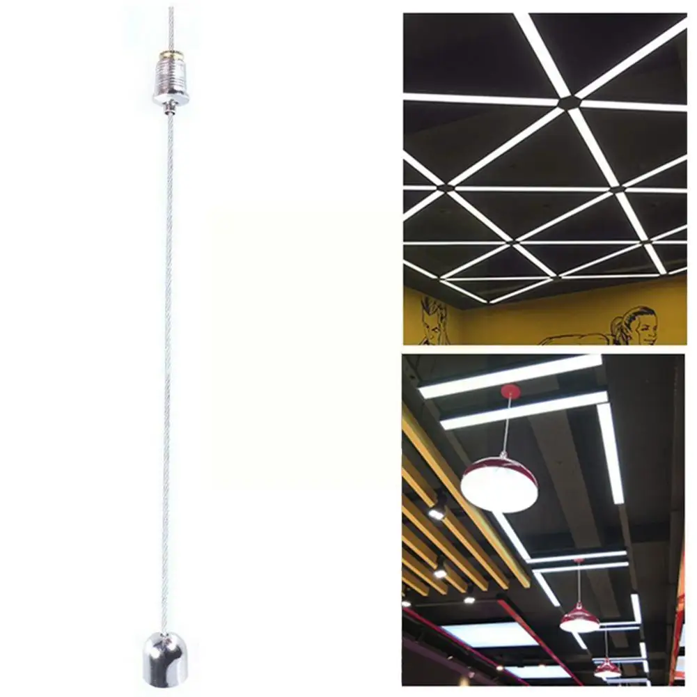 1pcs 1m Steel Wires & Screws Suspension Mounting Wire Kit Hanging For Ceiling Led Lights Panel Wire Accessories Rope Lamp A Q4p3
1pcs 1m Steel Wires & Screws Suspension Mounting Wire Kit Hanging For Ceiling Led Lights Panel Wire Accessories Rope Lamp A Q4p3