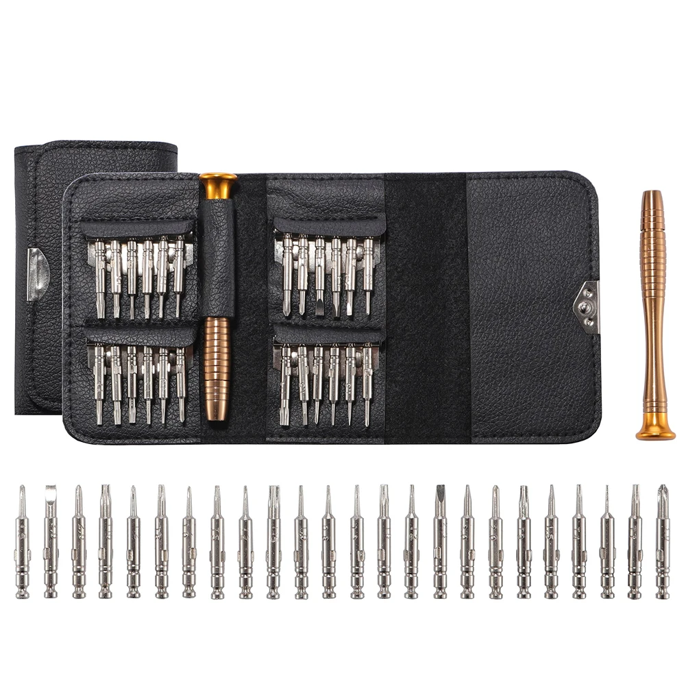 Heall Screwdriver Set 25 in 1 Torx Multifunctional Opening Repair Tool Set Precision Screwdriver For iPhone Series,iPad,MacBook
Heall Screwdriver Set 25 in 1 Torx Multifunctional Opening Repair Tool Set Precision Screwdriver For iPhone Series,iPad,MacBook