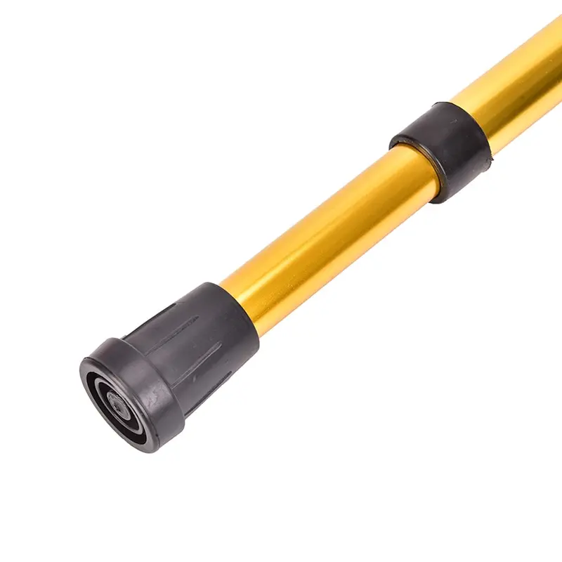 Telescopic Walking Stick Cane Hiking Rubber Tips 6 Grade Alpenstock for Elderly Aluminium Body Climbing Equipment | Спорт и
