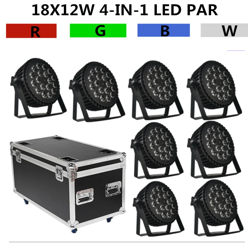 8 шт./18x12 Вт, светодиодный просветильник RGBW + чехол для дискотеки dmx512, светодиодный прожектор, профессиональное оборудование для диджеев
8 шт./18x12 Вт, светодиодный просветильник RGBW + чехол для дискотеки dmx512, светодиодный прожектор, профессиональное оборудование для диджеев