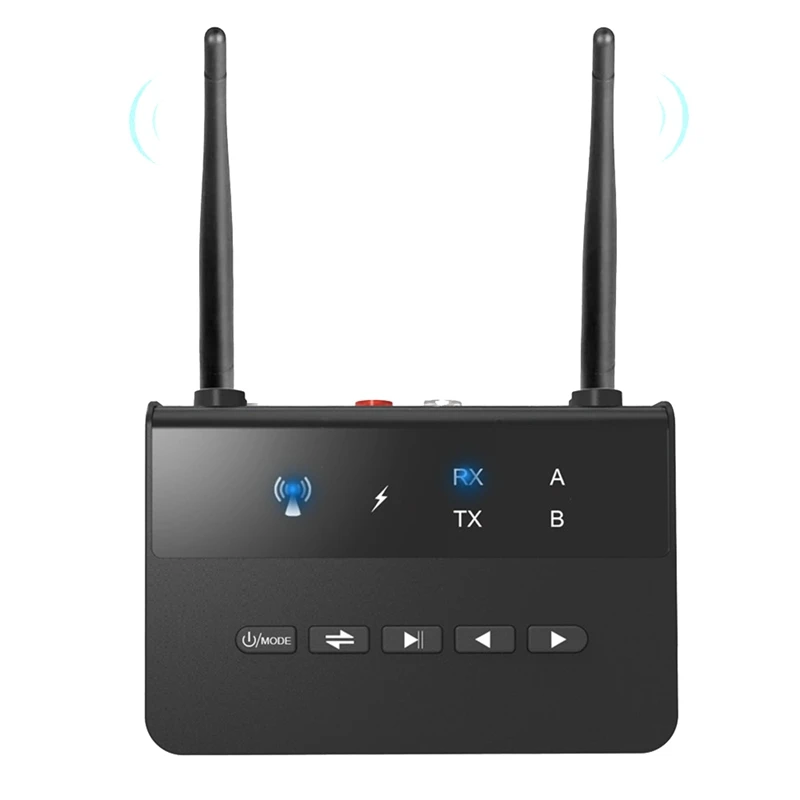 Aptx LL AAC 80M Bluetooth 5 0 передатчик приемник 3 мм AUX RCA USB стерео o Беспроводные адаптеры