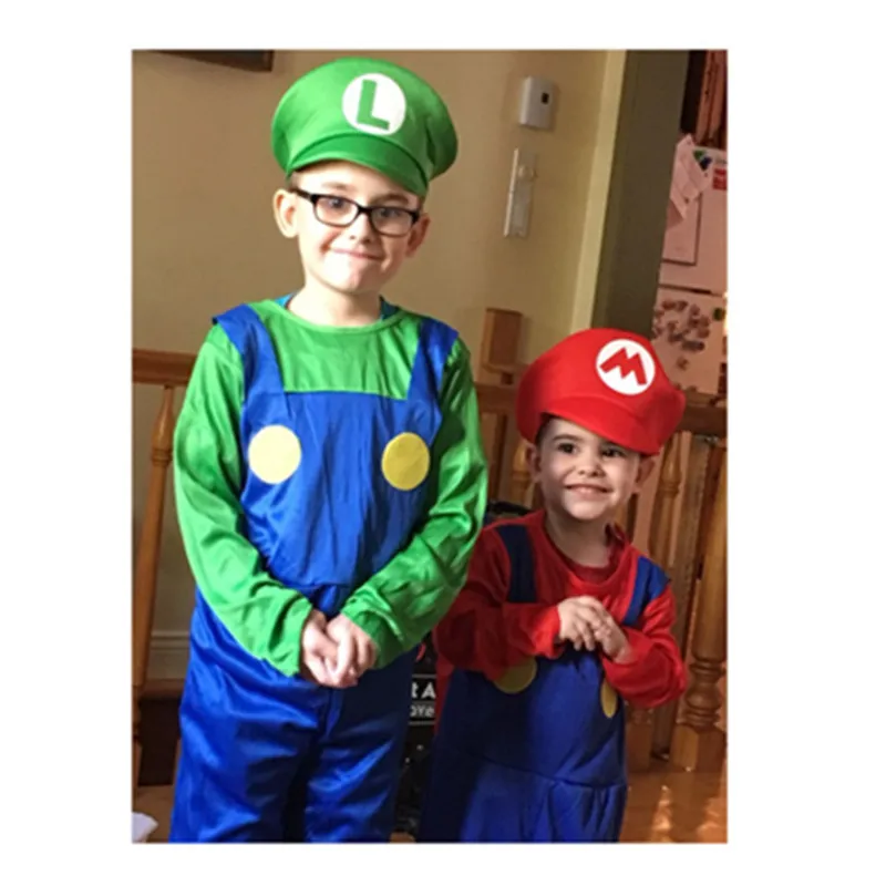 Christmas New Year Carnival Toddler Kids Boys Girls Super Luigi Bros Cosplay Dance Costume Set Child Anime Suit Romper Gifts
Christmas New Year Carnival Toddler Kids Boys Girls Super Luigi Bros Cosplay Dance Costume Set Child Anime Suit Romper Gifts