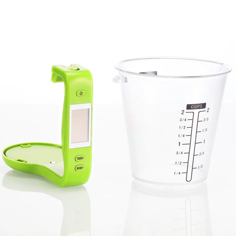 BOUSSAC Electronic Measuring Cup Kitchen Scales Digital Beaker Host Weigh Temperature Measurement Cups With LCD Display
BOUSSAC Electronic Measuring Cup Kitchen Scales Digital Beaker Host Weigh Temperature Measurement Cups With LCD Display