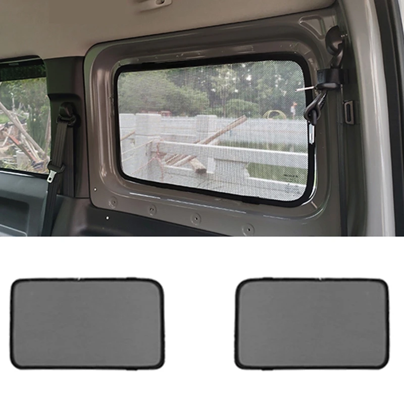 Солнцезащитный козырек для заднего стекла, для Suzuki Jimny JB64 JB74 2019 2020, внутренняя сетчатая марлевая занавеска с защитой от насекомых
Солнцезащитный козырек для заднего стекла, для Suzuki Jimny JB64 JB74 2019 2020, внутренняя сетчатая марлевая занавеска с защитой от насекомых