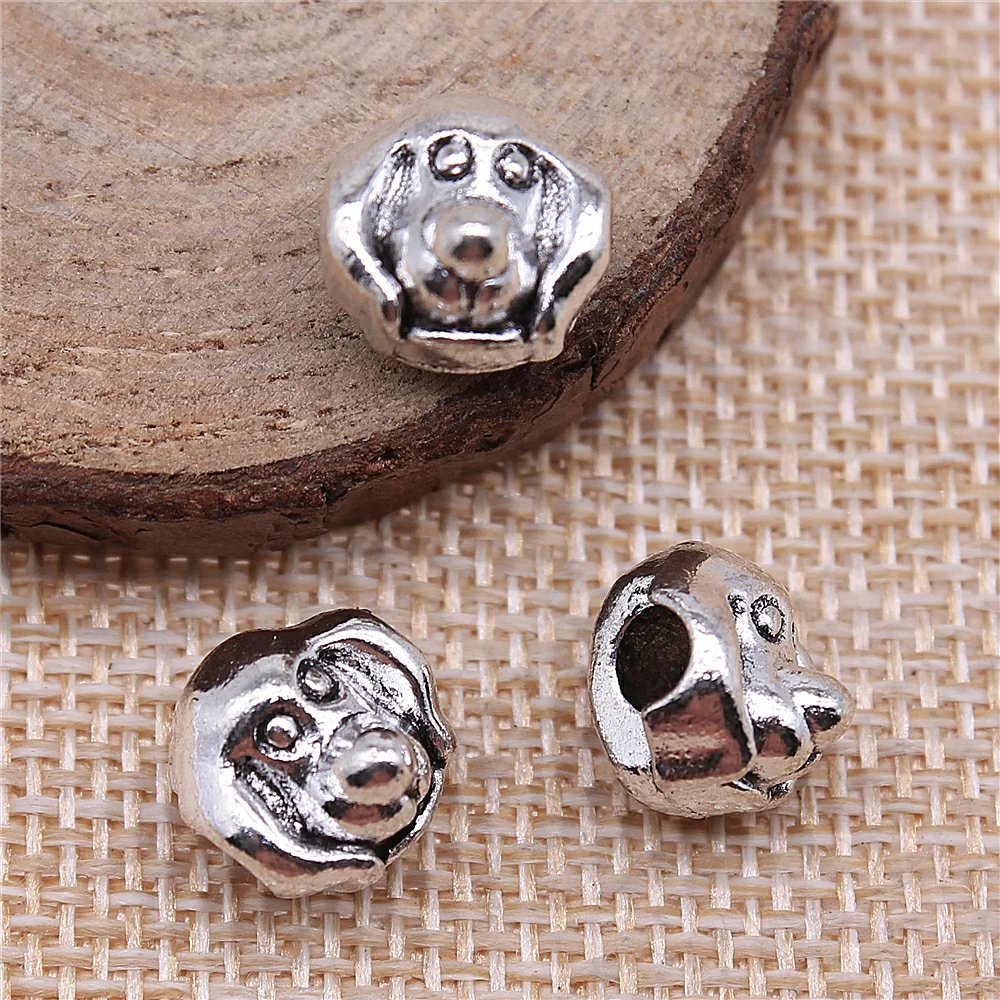 free shipping 23pcs 11x11x10mm antique silver Puppy big beads charms diy retro jewelry fit Earring keychain hair card pendant
free shipping 23pcs 11x11x10mm antique silver Puppy big beads charms diy retro jewelry fit Earring keychain hair card pendant