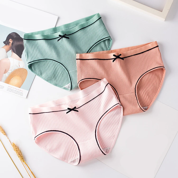 Sexy Panties Women's Cotton Breathable Bow Briefs Solid Soft Seamless Underwear Female Sexy Intimate Seamless Brief Wholesale
Sexy Panties Women's Cotton Breathable Bow Briefs Solid Soft Seamless Underwear Female Sexy Intimate Seamless Brief Wholesale