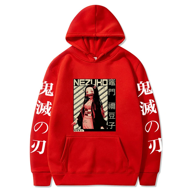 Kimetsu No Yaiba Men/women Demon Slayer Hoodies Harajuku Anime Hoodie Boy Hip Hop Manga Pullover Sweatshirt Male Clothes tops
Kimetsu No Yaiba Men/women Demon Slayer Hoodies Harajuku Anime Hoodie Boy Hip Hop Manga Pullover Sweatshirt Male Clothes tops