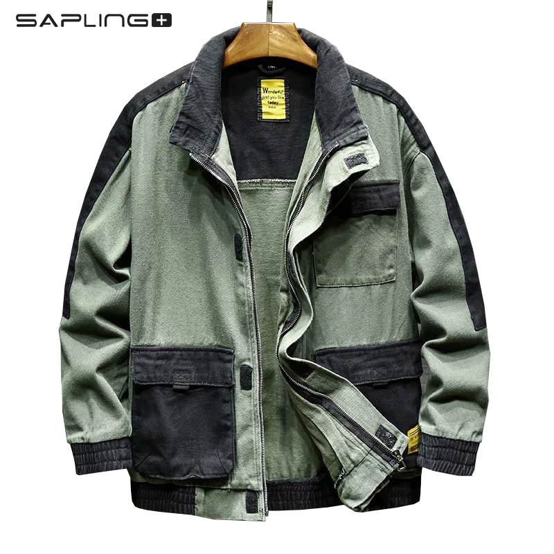 New Mens Colors Panelled Denim Jacket Pockets Outerwear Autumn Winter Loose Fit Jeans Coat Man Fashion Casual Streetwear Jackets
New Mens Colors Panelled Denim Jacket Pockets Outerwear Autumn Winter Loose Fit Jeans Coat Man Fashion Casual Streetwear Jackets