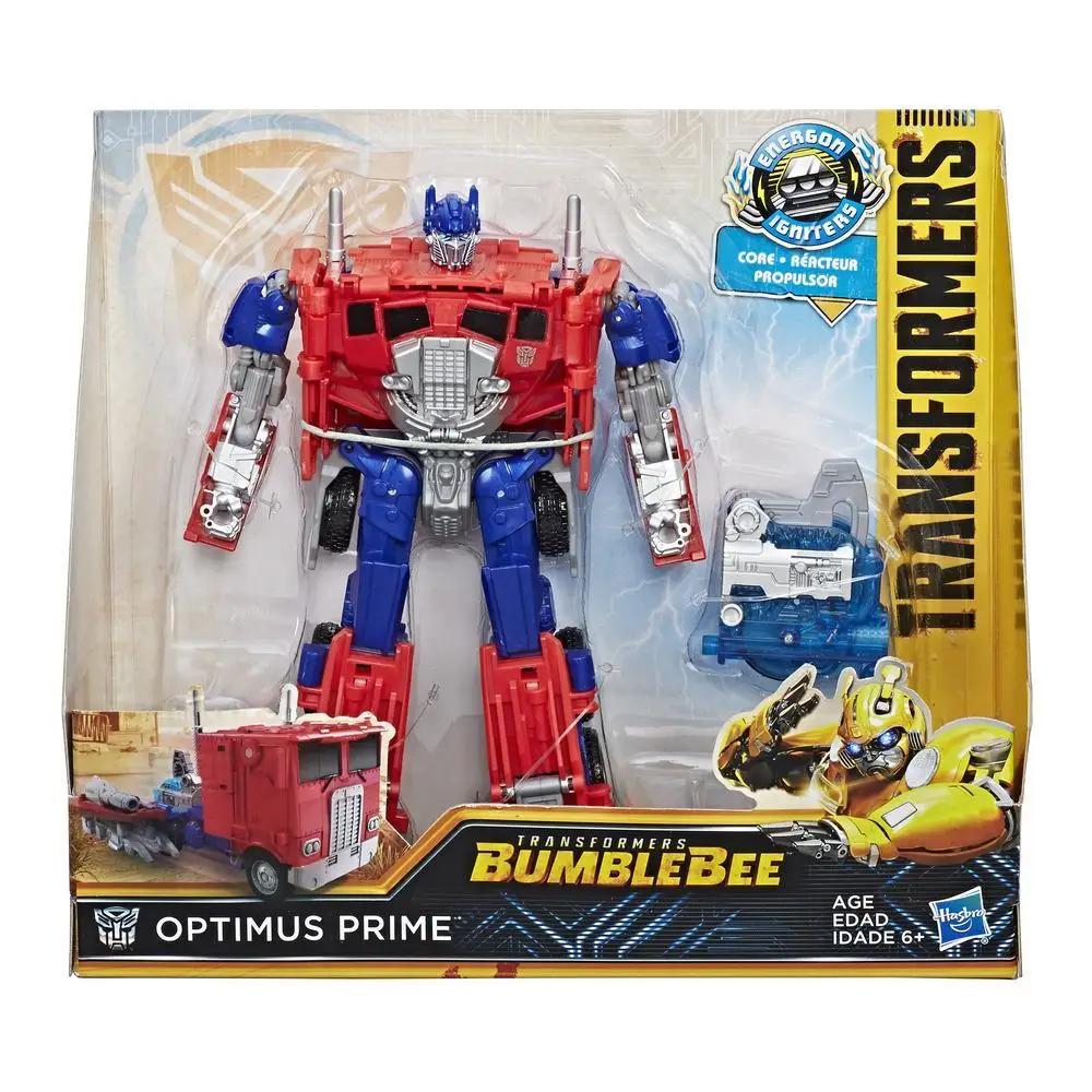 NEW Hasbro Transformers: Bumblebee -- Energon Igniters Nitro Series Optimus Prime 19cm PVC Action & Toy Figures E0754
NEW Hasbro Transformers: Bumblebee -- Energon Igniters Nitro Series Optimus Prime 19cm PVC Action & Toy Figures E0754