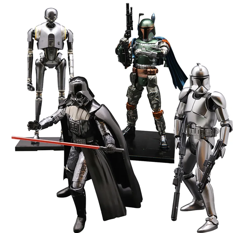Bandai Metal Coloring Star Wars 1/12 Boba Fett K-2So Darth Vader Human Cloning Assembly Model Toys Children's Holiday Gifts
Bandai Metal Coloring Star Wars 1/12 Boba Fett K-2So Darth Vader Human Cloning Assembly Model Toys Children's Holiday Gifts