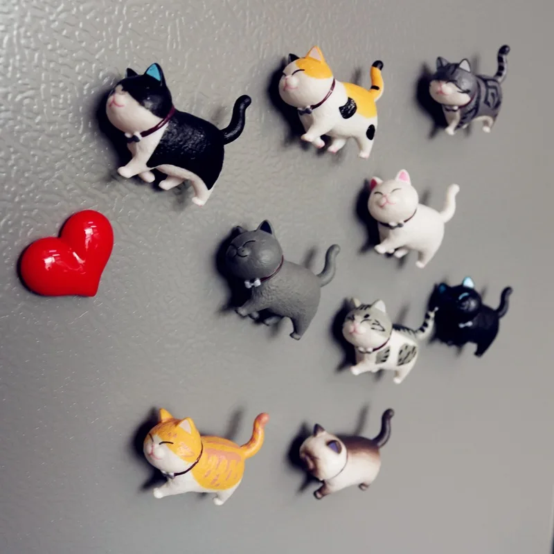 Магниты для холодильника, 3D стерео, для кошек, украшение для милых кошек, магнит не может потерять
Магниты для холодильника, 3D стерео, для кошек, украшение для милых кошек, магнит не может потерять