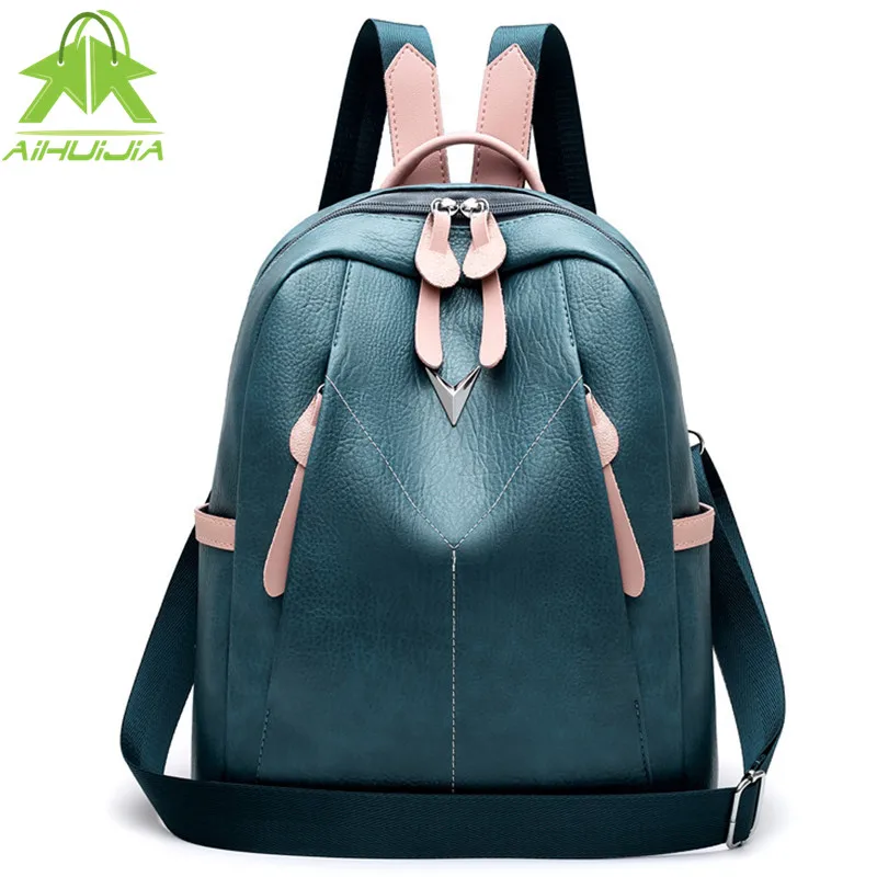Designer High Capacity Women Backpack Fashion High Quality Shoulder Bag 2021 New Pu Leather Color Matching Female Travel Handbag
Designer High Capacity Women Backpack Fashion High Quality Shoulder Bag 2021 New Pu Leather Color Matching Female Travel Handbag