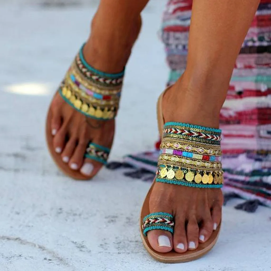 CAIDA Women Artisanal Sandals Flip-Flops Handmade Greek Style Boho Flip Flop Sandals Streetwear Shoes Women Chaussures Femme New
CAIDA Women Artisanal Sandals Flip-Flops Handmade Greek Style Boho Flip Flop Sandals Streetwear Shoes Women Chaussures Femme New