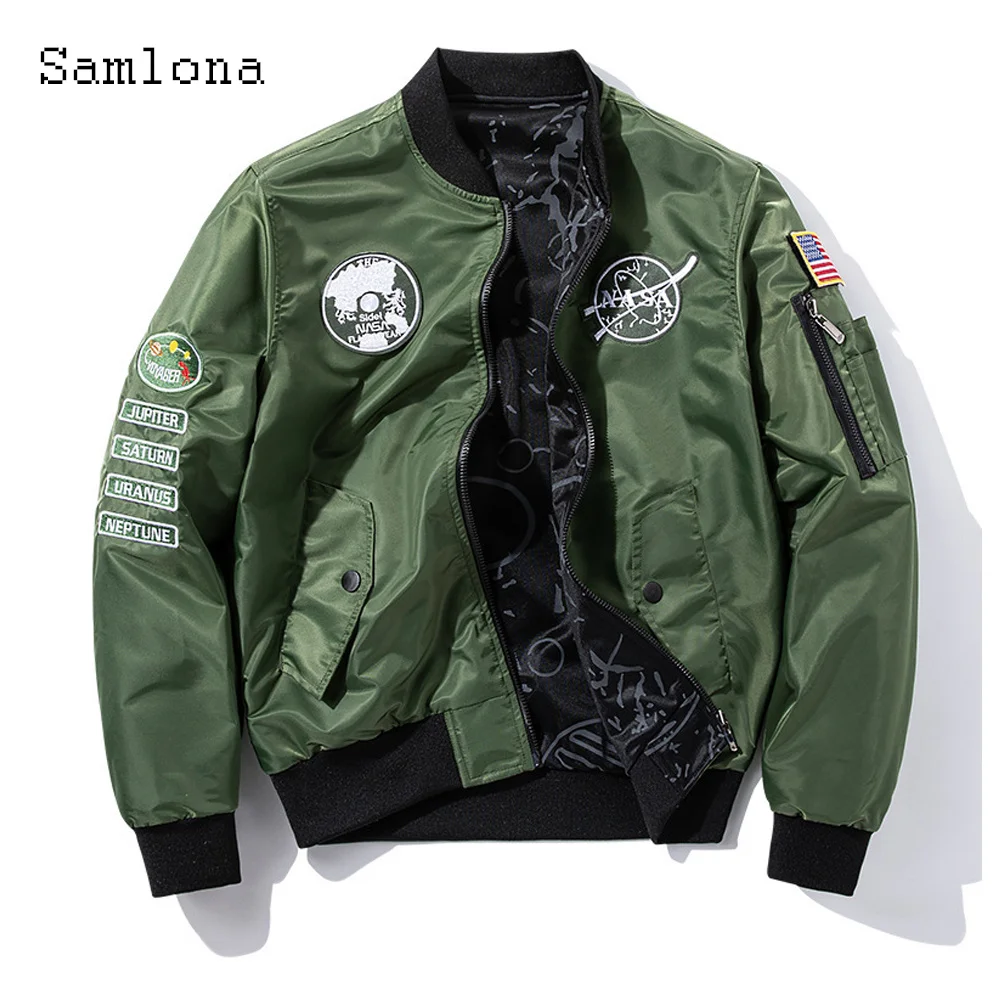 Пикантные Модные мужские куртки на молнии, китайский воротник, мотоциклетная ретро-куртка, авиационная куртка с надписью планеты, осенняя м...
Пикантные Модные мужские куртки на молнии, китайский воротник, мотоциклетная ретро-куртка, авиационная куртка с надписью планеты, осенняя м...