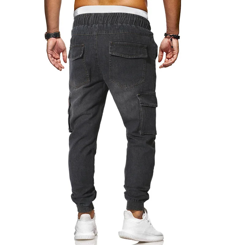 2020 Men's Jeans New Slim Trousers Denim Cotton Men Jeans Pants Lace Up Denim Trousers Black Pants Skinny Slim Male Trousers
2020 Men's Jeans New Slim Trousers Denim Cotton Men Jeans Pants Lace Up Denim Trousers Black Pants Skinny Slim Male Trousers