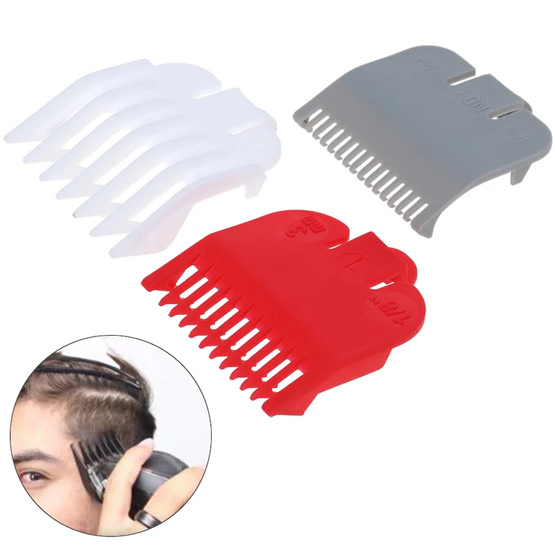 3pcs Hair Trimmer Tool Hair Clipper Limit Comb Cutting Guide Barber Replacement Ultra-thin Limit Comb
3pcs Hair Trimmer Tool Hair Clipper Limit Comb Cutting Guide Barber Replacement Ultra-thin Limit Comb