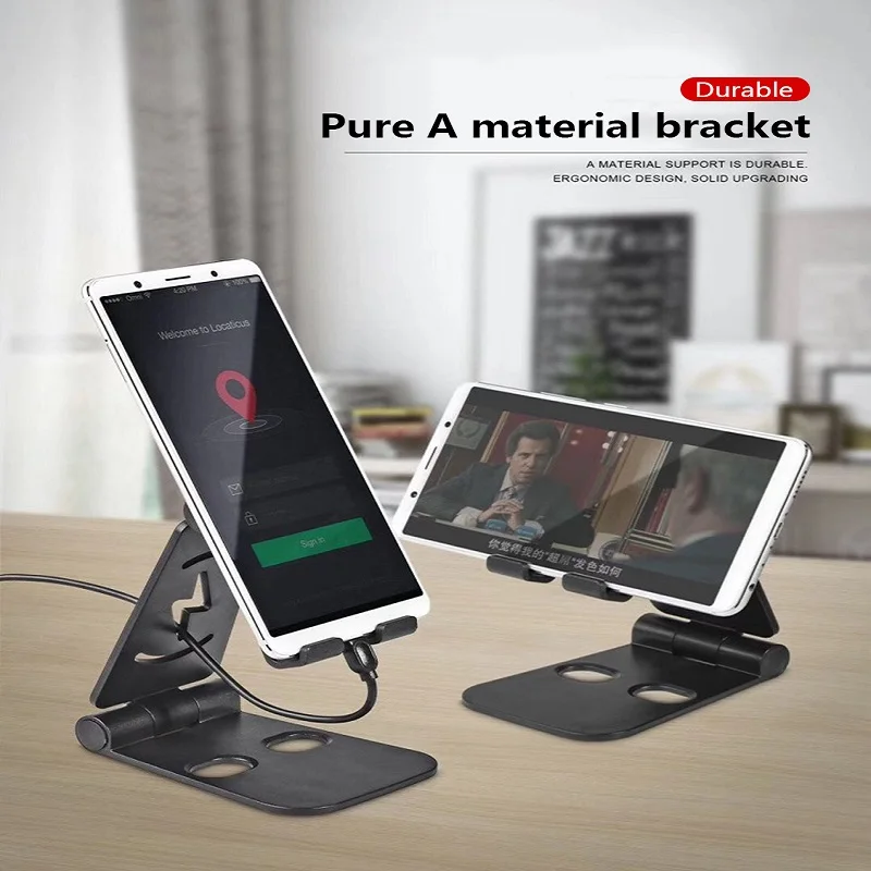 Mobile Phone Holder Universal Adjustable Desktop Stand Tablet Foldable Table Cell Phone Desk Holder For IPhone IPad Stands
Mobile Phone Holder Universal Adjustable Desktop Stand Tablet Foldable Table Cell Phone Desk Holder For IPhone IPad Stands