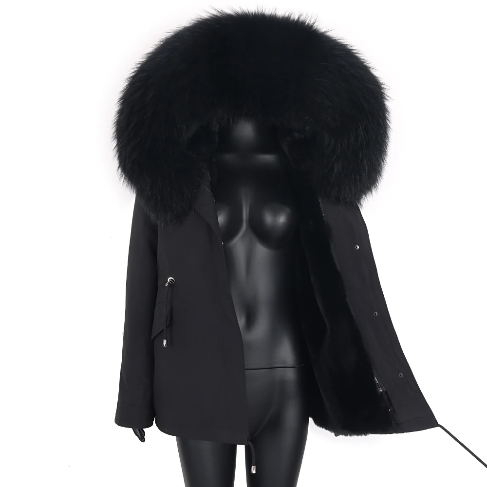 2021 Women Short Parka Winter jacket Natural fur coat Real Fox Fur Collar Parka Fur Lining Short Jacket And Placket cuf fur
2021 Women Short Parka Winter jacket Natural fur coat Real Fox Fur Collar Parka Fur Lining Short Jacket And Placket cuf fur