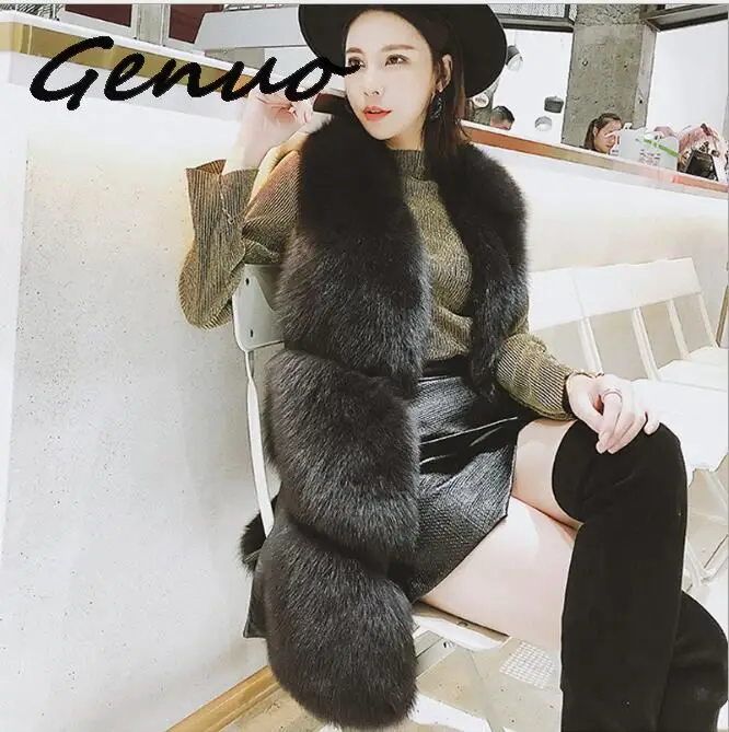 Mujer 2019 Winter Women Luxury Genuo New Faux Fur Vest Plus Size Fashion Long Faux Fur Gilet Femme Veste Fur Cardigan
Mujer 2019 Winter Women Luxury Genuo New Faux Fur Vest Plus Size Fashion Long Faux Fur Gilet Femme Veste Fur Cardigan