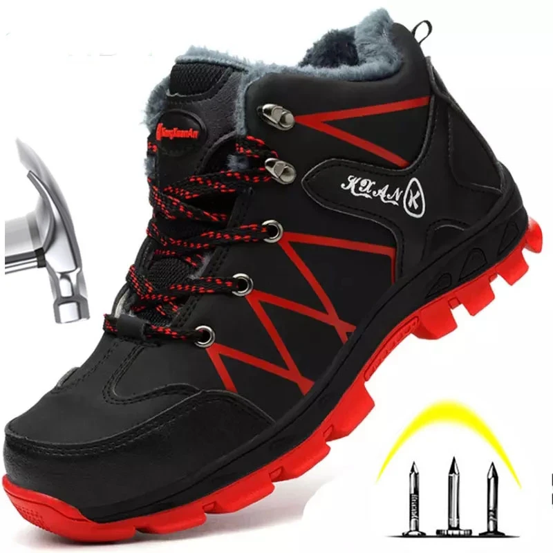 2020 winter work safety shoes waterproof men's boots outdoor warmth waterproof ski boots thick plush rubber shoes
2020 winter work safety shoes waterproof men's boots outdoor warmth waterproof ski boots thick plush rubber shoes