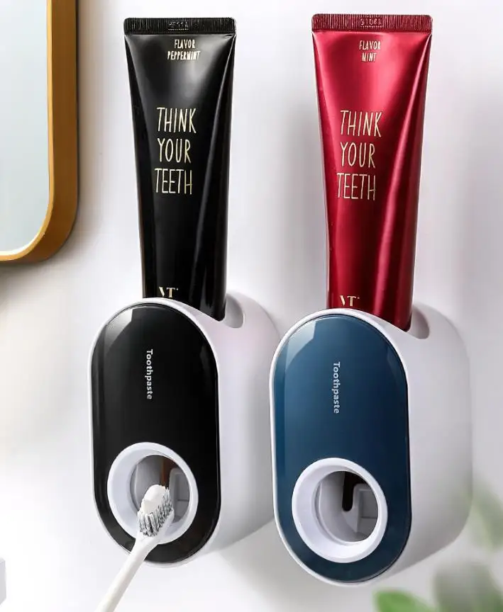 Automatic Toothpaste Dispenser Wall Mount Dust-proof Toothbrush Holder Wall Mount Storage Rack Bathroom Accessories Set Squeezer
Automatic Toothpaste Dispenser Wall Mount Dust-proof Toothbrush Holder Wall Mount Storage Rack Bathroom Accessories Set Squeezer