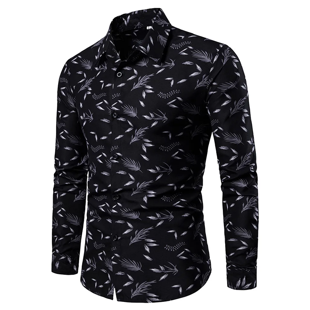 Men's Button Spring And Pattern Casual Collar Stand Shirt Long Summer Sleeve Men Shirts
Men's Button Spring And Pattern Casual Collar Stand Shirt Long Summer Sleeve Men Shirts