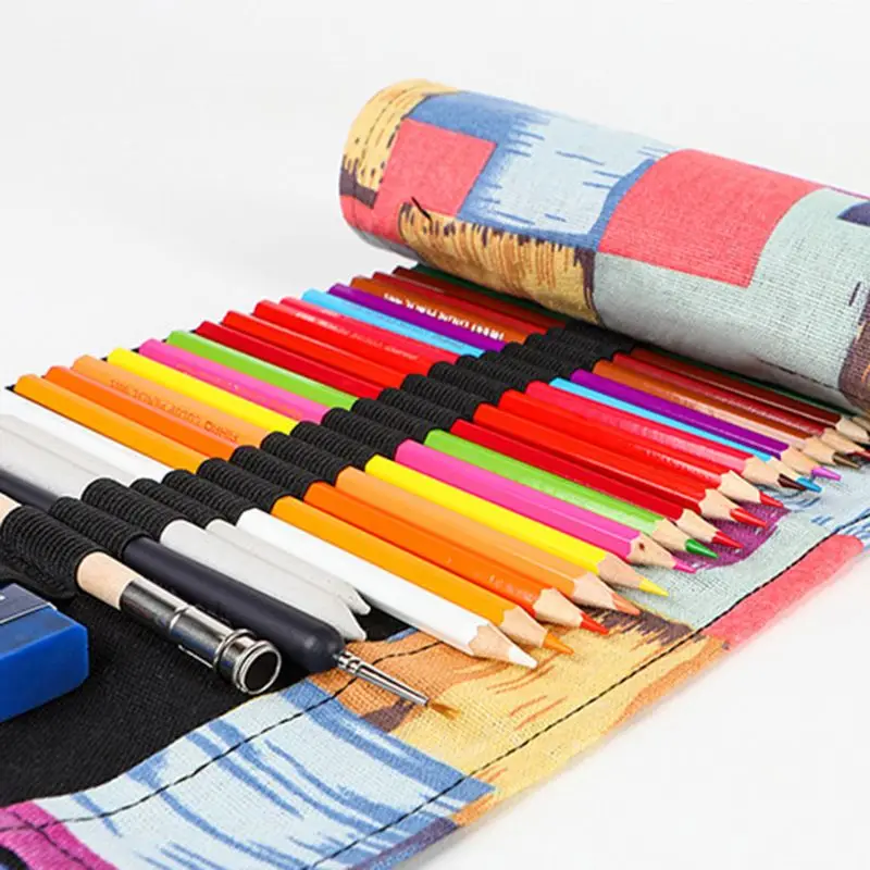 12/24/36/48/72 Holes Large high quality Canvas Roll Pen Curtain Pencil Bag Case Makeup Wrap
12/24/36/48/72 Holes Large high quality Canvas Roll Pen Curtain Pencil Bag Case Makeup Wrap