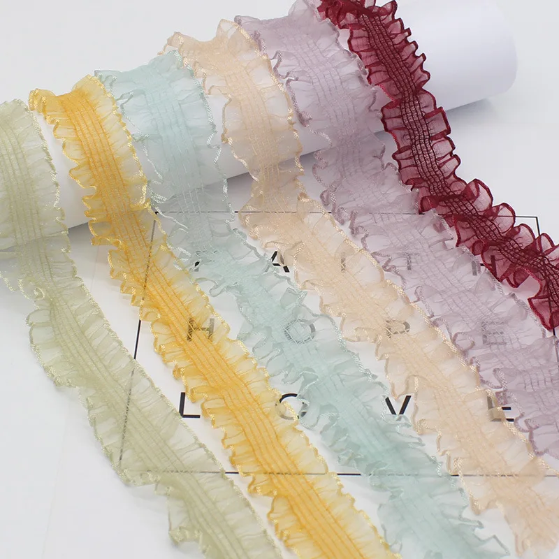 10 Yards Elastic Embroidered Lace 30mm Trim Ribbons Fabric DIY Craft Clothes Sewing Accessories Knotted Ribbon Packaging
10 Yards Elastic Embroidered Lace 30mm Trim Ribbons Fabric DIY Craft Clothes Sewing Accessories Knotted Ribbon Packaging