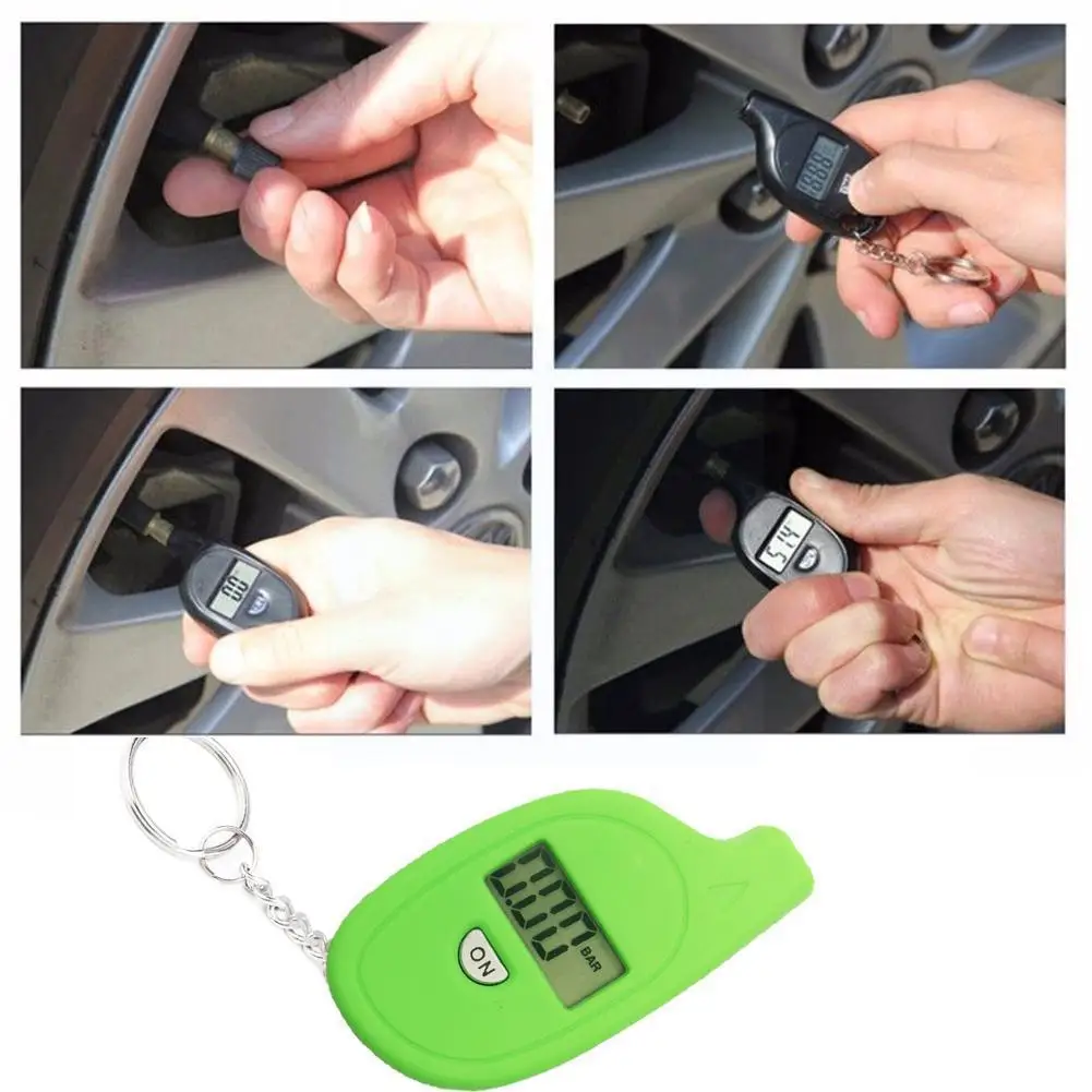 Car Mini Tire Pressure Gauge Creative Keychain Tire Precision Tire Display Digital Pressure Gauge Mini Gauge High Pressure T2X7
Car Mini Tire Pressure Gauge Creative Keychain Tire Precision Tire Display Digital Pressure Gauge Mini Gauge High Pressure T2X7