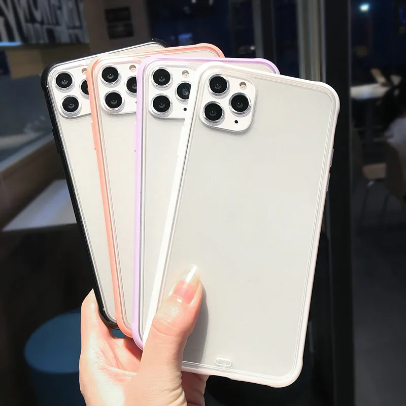 Matte Transparent Silicone Phone Case For iPhone 11 Pro Max X XS XR XS Max 8 7 6 6S Plus Hard Clear protection Back Cover Capa
Matte Transparent Silicone Phone Case For iPhone 11 Pro Max X XS XR XS Max 8 7 6 6S Plus Hard Clear protection Back Cover Capa