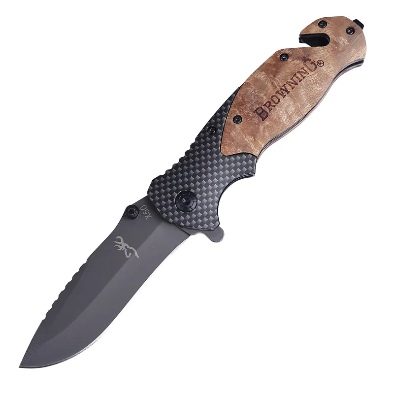 Outdoor knife defense military knife wilderness survival folding knife edge multi-function fruit knife
Outdoor knife defense military knife wilderness survival folding knife edge multi-function fruit knife