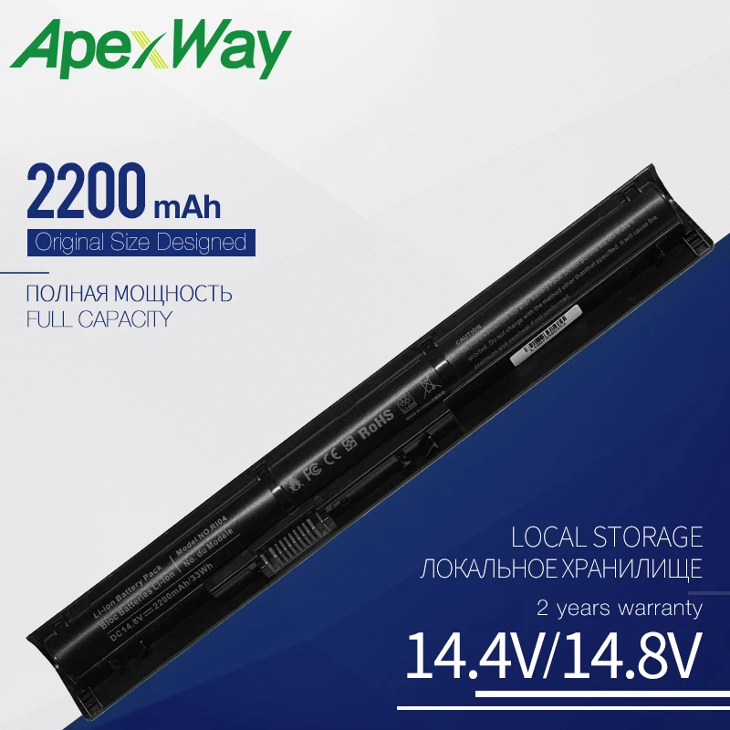 Apexway 2200mAh Laptop Battery for ProBook 450 455 470 Series for HP RI04 RI06XL HSTNN-PB6Q HSTNN-DB7B HSTNN-Q97C HSTNN-Q94C
Apexway 2200mAh Laptop Battery for ProBook 450 455 470 Series for HP RI04 RI06XL HSTNN-PB6Q HSTNN-DB7B HSTNN-Q97C HSTNN-Q94C
