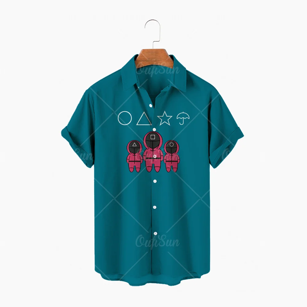 Korea Hit 3D Game Graphic Short Sleeve Shirt Men's Hawaiian Shirt Single Button Lapel Shirt Casual Beach Top 2022
Korea Hit 3D Game Graphic Short Sleeve Shirt Men's Hawaiian Shirt Single Button Lapel Shirt Casual Beach Top 2022